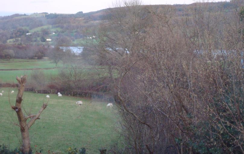 Coniston water is visible from Becks Fold.